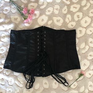 Under-bust Corset with zipper front